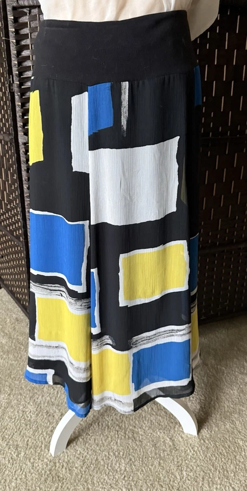 Юбка миди Jones Wear размер средний многоцветная легкая с плавной подкладкой - Изображение 2 из 4