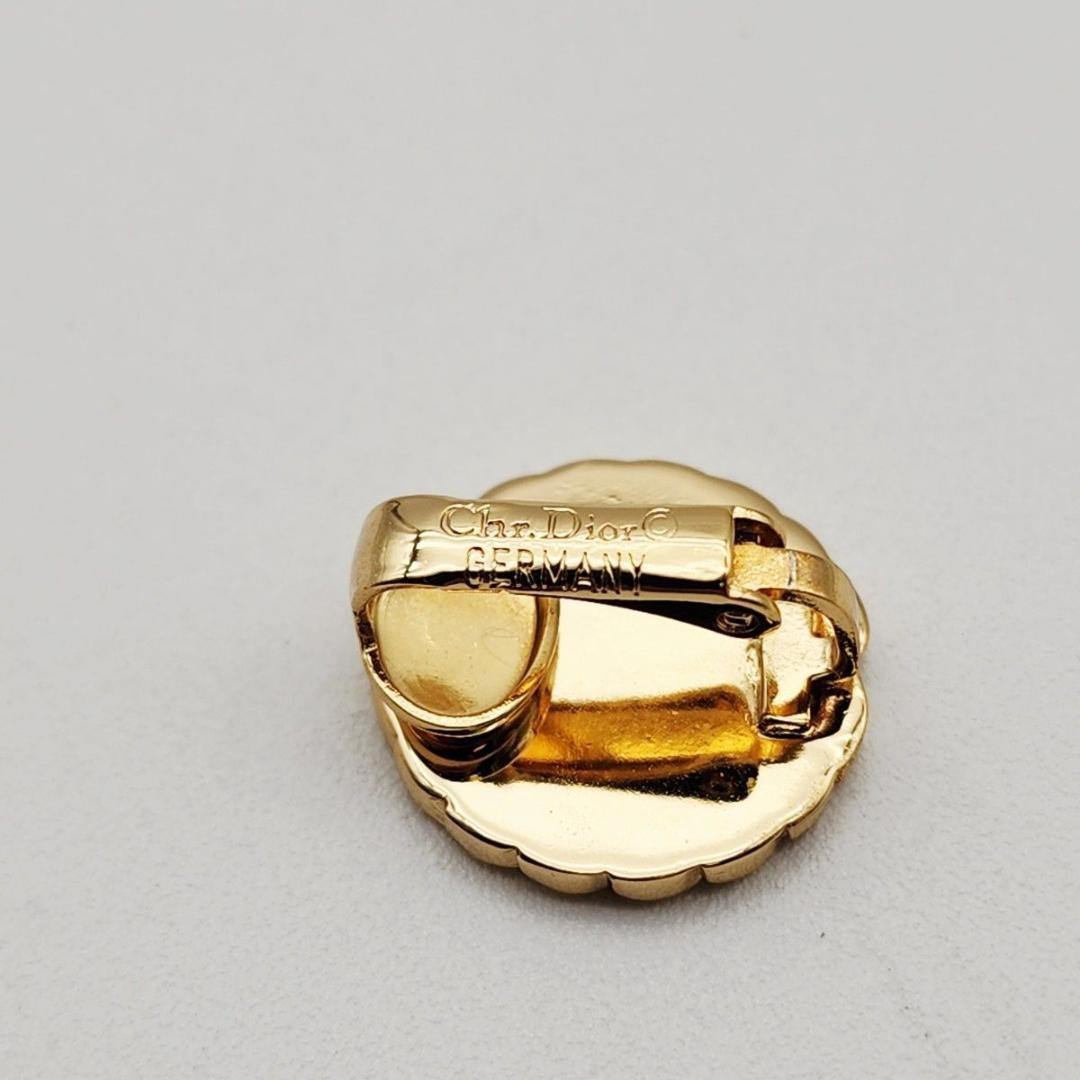 Christian Dior Necklace And Earrings Set Gold Women's From Japan Authentic thumbnail 13