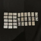 (32) 1 Gram Silver Bars Variety Lot Pure .999Fine
