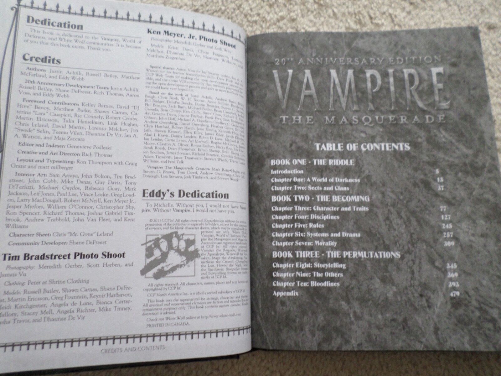 Reviewing The Vampire: The Masquerade Rule Books: Part 2–20th Anniversary  Edition, by Daniel Mayfair