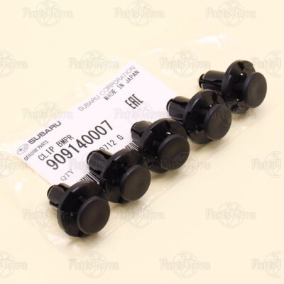 x5 Genuine OEM Subaru FORESTER WRX LEGACY Bumper Fender Plastic Clips 909140007