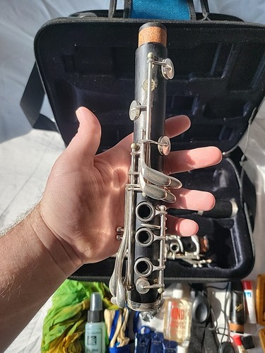 Gebrauchte SELMER Serie 10 G Holz Profi Klarinette. Mit Koffer und Zubehör - Bild 11 von 21