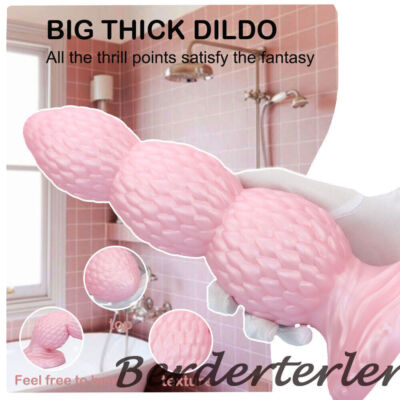 Huge Anal Plug Dildo Deep Butt Plug Masturbators Big Dilator Long Anal Sex  Toys | eBay