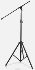 Pyle Heavy Duty Tripod Mic Stand Height  Boom Adjustable - Black PMKS56