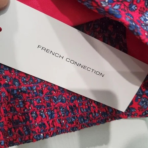 Canotta French Connection Verona Rasberry Sorbet multicolore floreale taglia 12 nuova con etichetta - Foto 4 di 10