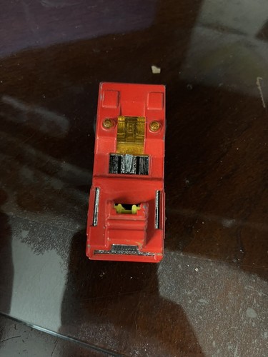1975 Matchbox Superfast No 22 Blaze Buster Red Fire Vehicle Diecast England - Picture 3 of 7
