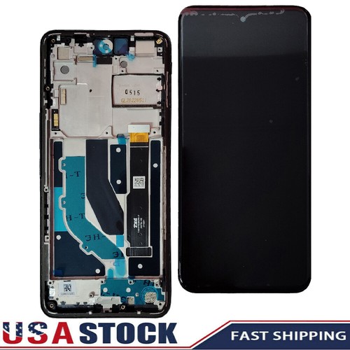 For TCL 30V 5G Verizon T781SPP LCD Display Touch Screen Digitizer Assembly+Frame