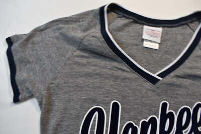 Women's New York Yankees Soft as a Grape Navy Gauze High Neck Tank Top