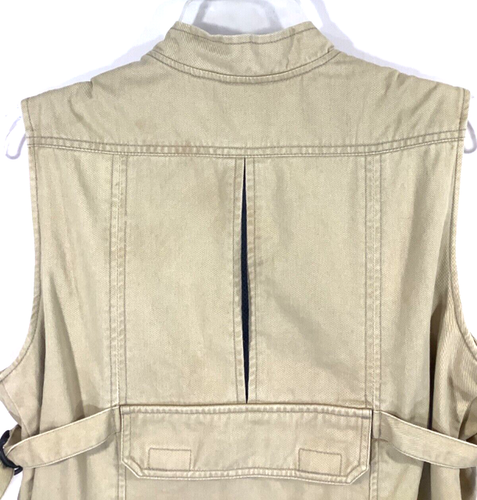 WOOLRICH Boy’s Size L/Women's Size S Canvas Hunting Fishing Camping Vest - Picture 7 of 10