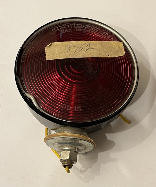 Peterson Manufacturing 410R Red Universal Turn Signal Lights for sale