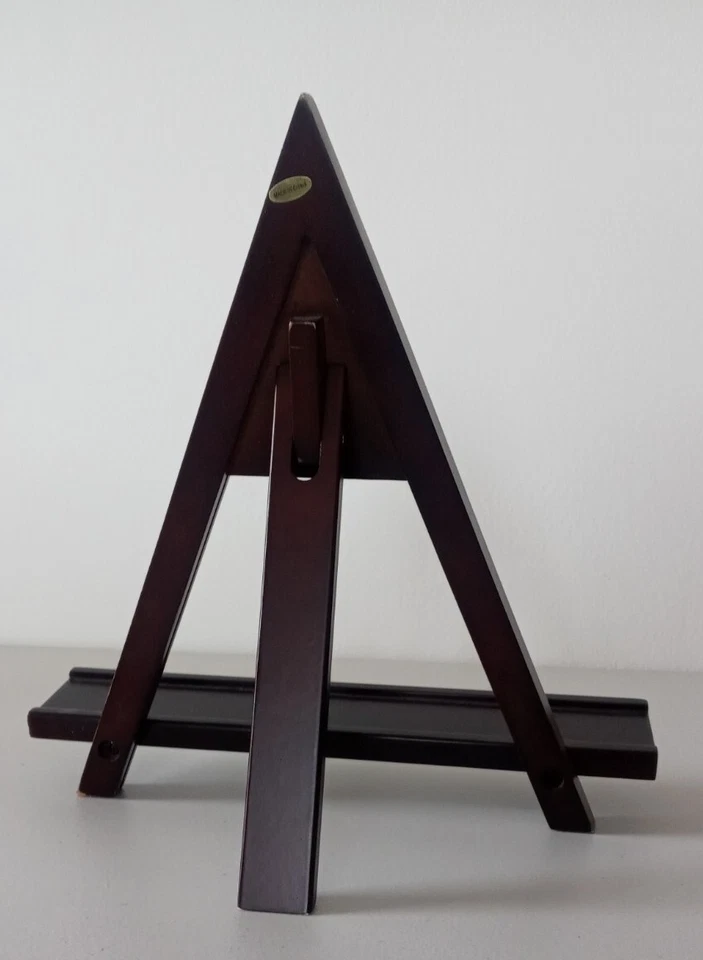11 by 11 Wood Display Easel Chocolate Brown Creative Memories In Original Box - Image 3 of 4