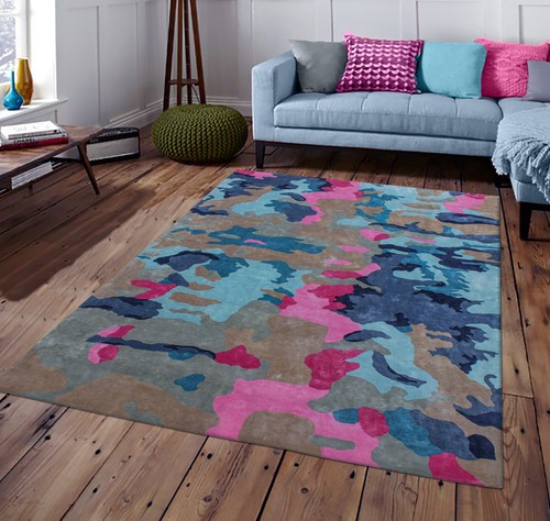 Parisian Hand-Tufted Natural Wool And Silk Area Rug 4x6Oushak Living Room Carpet - Picture 19 of 264