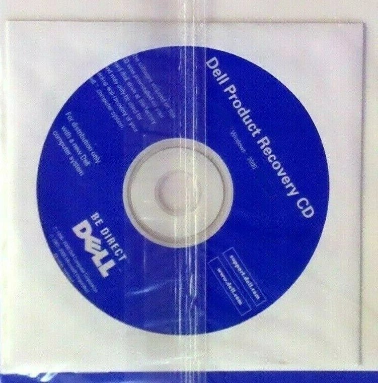 Dell Microsoft Windows 2000 Professional Product Recovery CD W2K PC Laptop  - Image 2 of 2