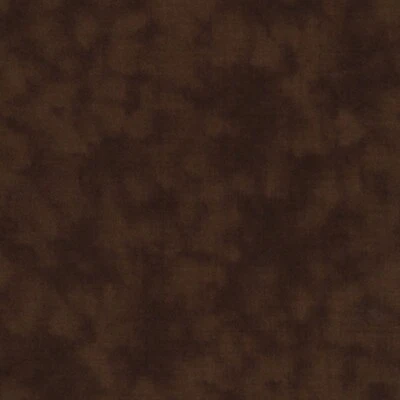 JOHN LOUDEN 100% Cotton craft fabric by the metre marble mottled blender chocolate brown