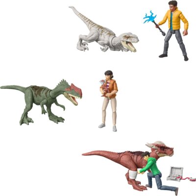 Jurassic World Chaos Theory Kids Darius Kenji Yaz Story Packs Camp