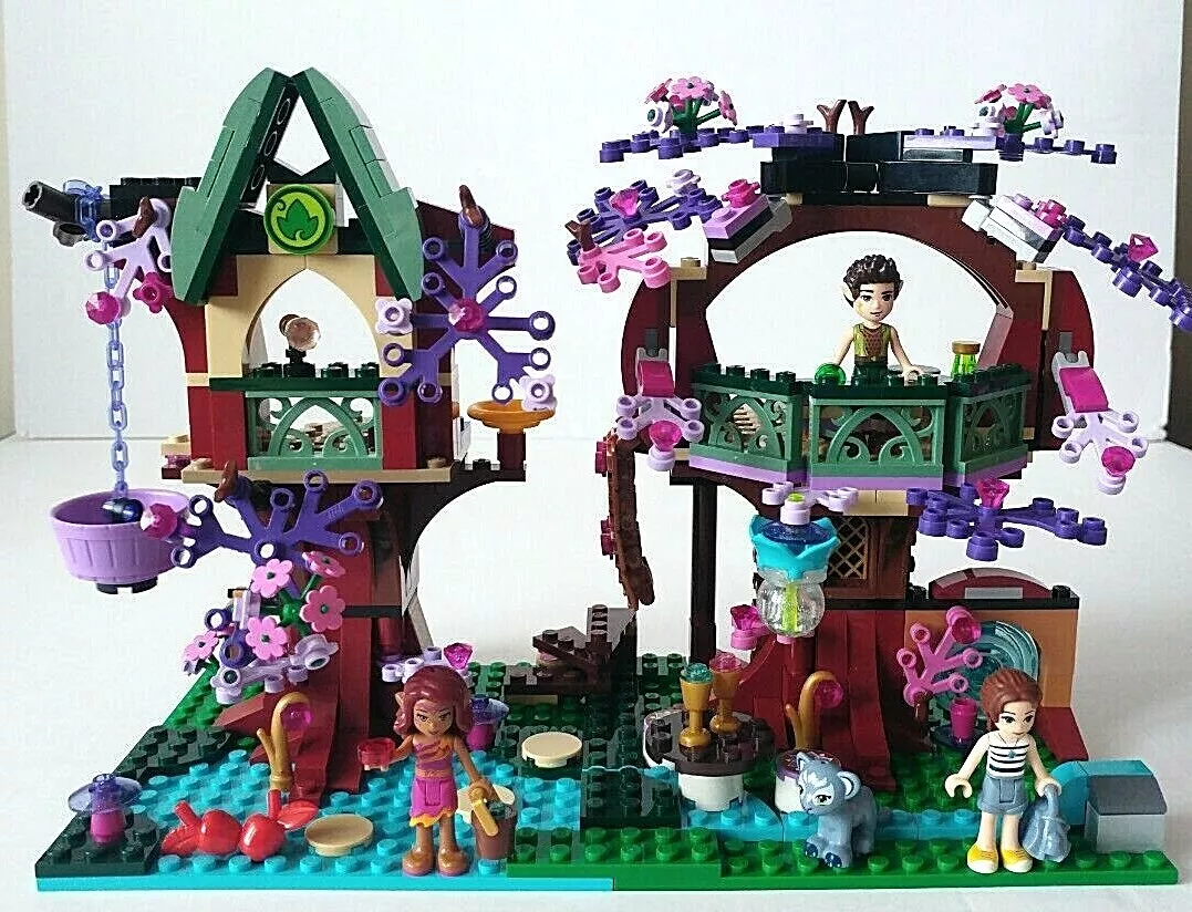 bevægelse Rengør rummet Necklet LEGO Elves 41075 The Elves' Treetop Hideaway Complete With Instructions -  no box | eBay