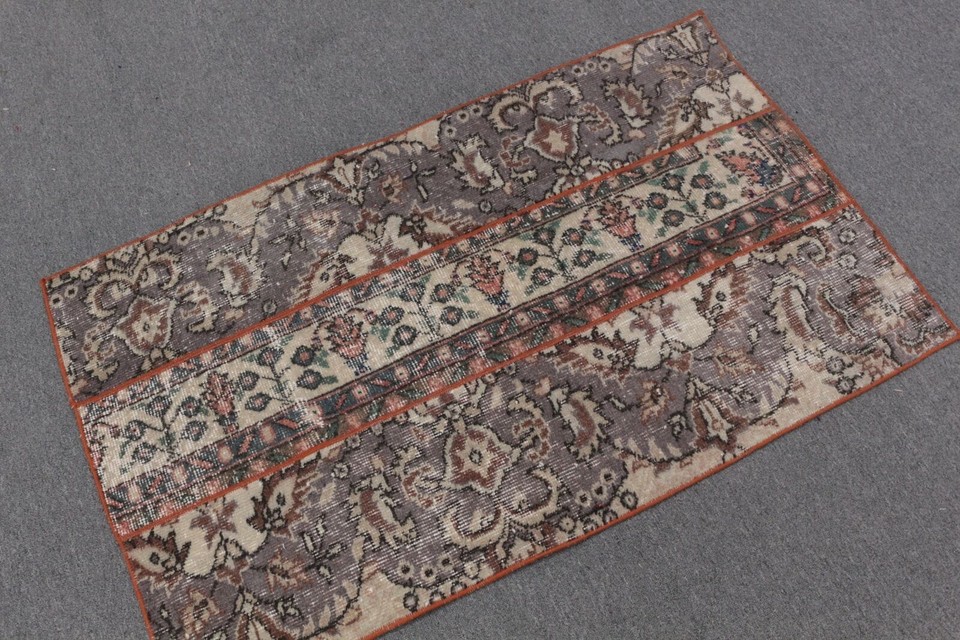 2.5x4.2 ft Small Rug, Home Decor Rug, Turkish Rugs, Vintage Rug