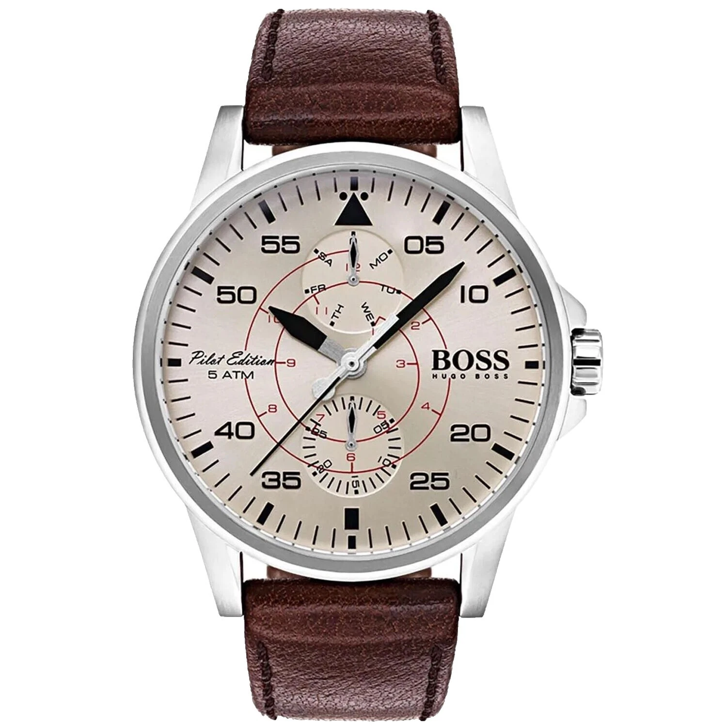 Banda de acero inoxidable HUGO BOSS Relojes de pulsera con cronógrafo