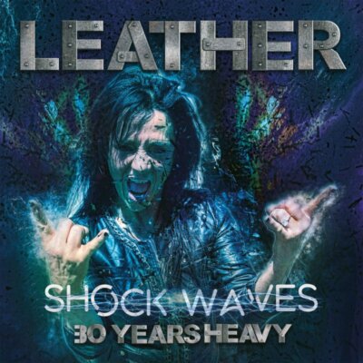 LEATHER - Shock Waves: 30 Years Heavy (NEW*LIM.300 BLACK V.*US METAL*MALTEZE)