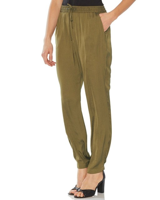 Vince Camuto Womens Green Drawstring 