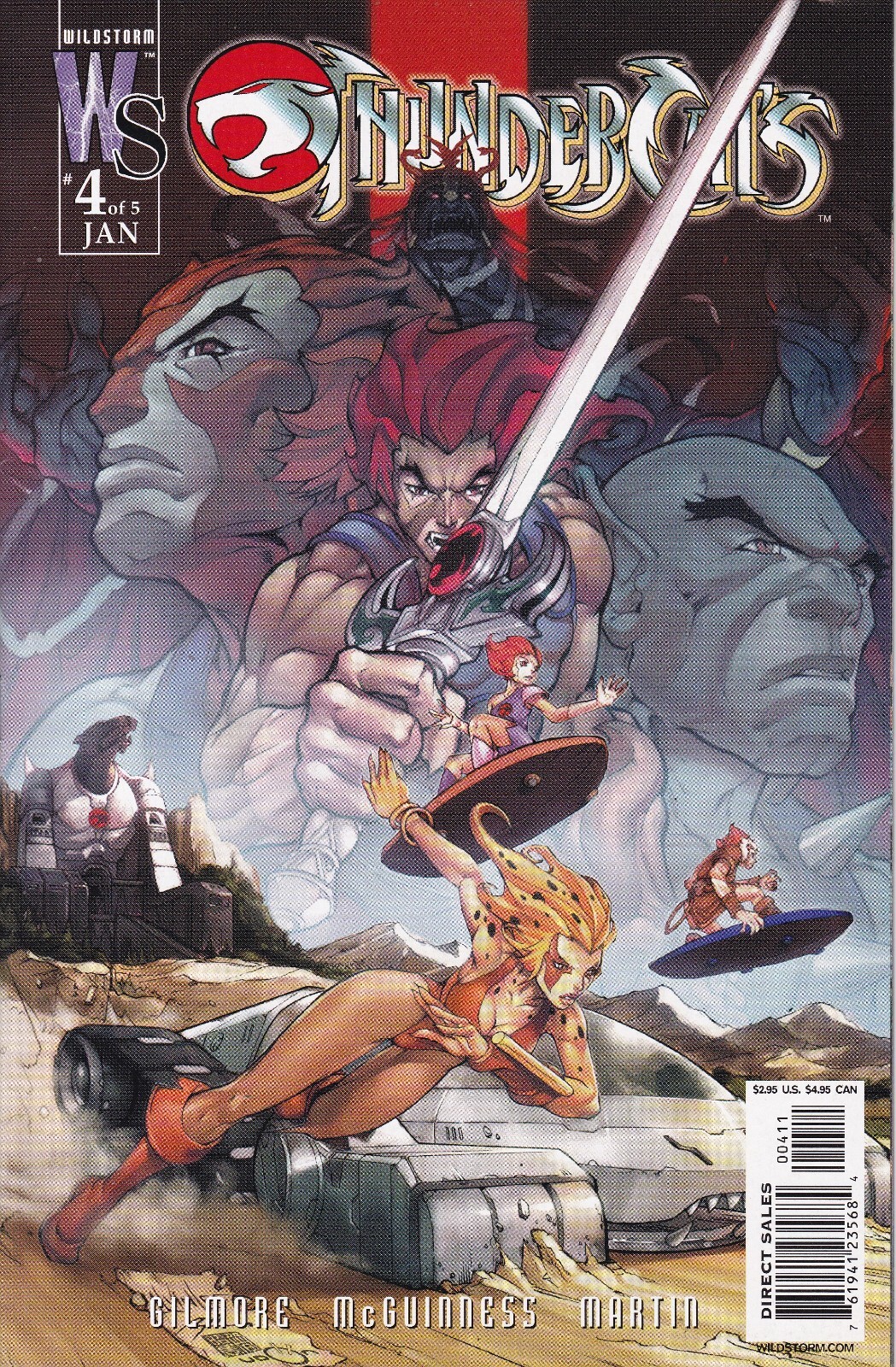 THUNDERCATS (2002) #4 (of 5) - Back Issue