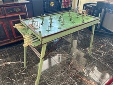VTG babyfoot foosball table antique rare early italy Italia Museum piece VENTURA