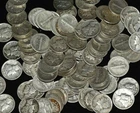 LOT OF 3 X 1940 TO 1945 MERCURY DIME - VERY FINE CONDITION - RANDOM SELECTED