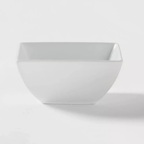 16pc Porcelain Square Rim Dinnerware Set Threshold EBay 16pc porcelain square rim dinnerware set threshold ebay