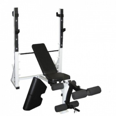 Nordic Weight Bench With Leg Extension Preacher Curl Ebay