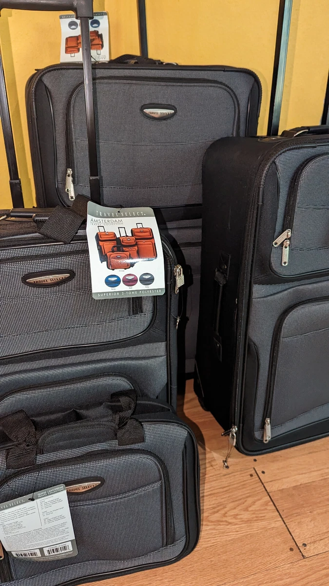 Traveler's choice amsterdam cheap 2 piece luggage set