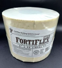 FortiFlex 6" x 50 Feet Butyl Window & Door Flashing Similar to Dupont FlexWrap