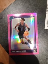 2022-23 Chronicles Draft Picks Optic Paolo Banchero Rated Rookie Pink RC Duke #2