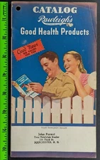 Vintage 1940s Rawleigh's Health & Beauty Products Graphic Catalog