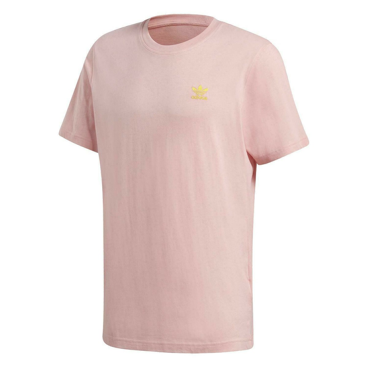 Tシャツ・カットソー ADIDAS Men T Shirts IU0190 PINK adidas ORIGINALS MEN'S FRONT BACK T-SHIRT TEE GLOW PINK