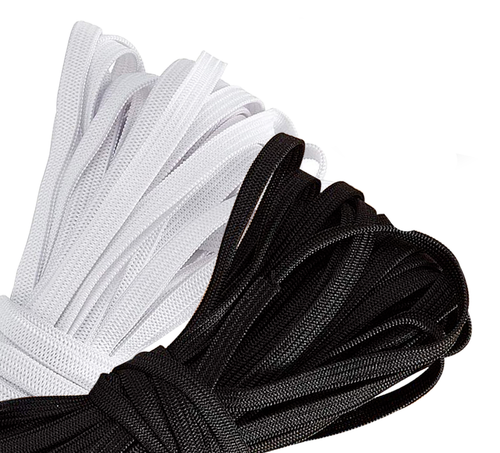 ULTRA WEICHE elastische Kordel 4 mm 5 mm 7 mm GESTRICKT elastisch für die Herstellung von Gesichtsmasken Nähen - Bild 17 von 34