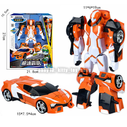 Tobot V Galaxy Detectives 8" Figur Fahrzeug Transformer Roboter Junge Spielzeug Alpha Plus - Bild 29 von 30