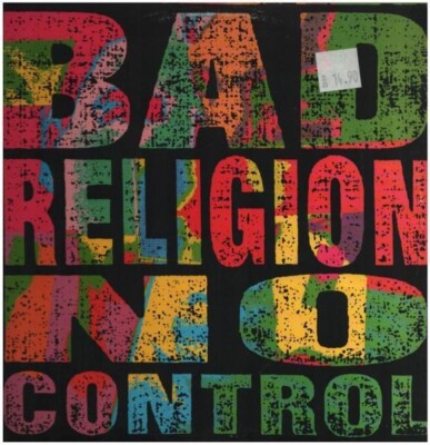 Bad Religion No Control NEAR MINT Epitaph Vinyl LP