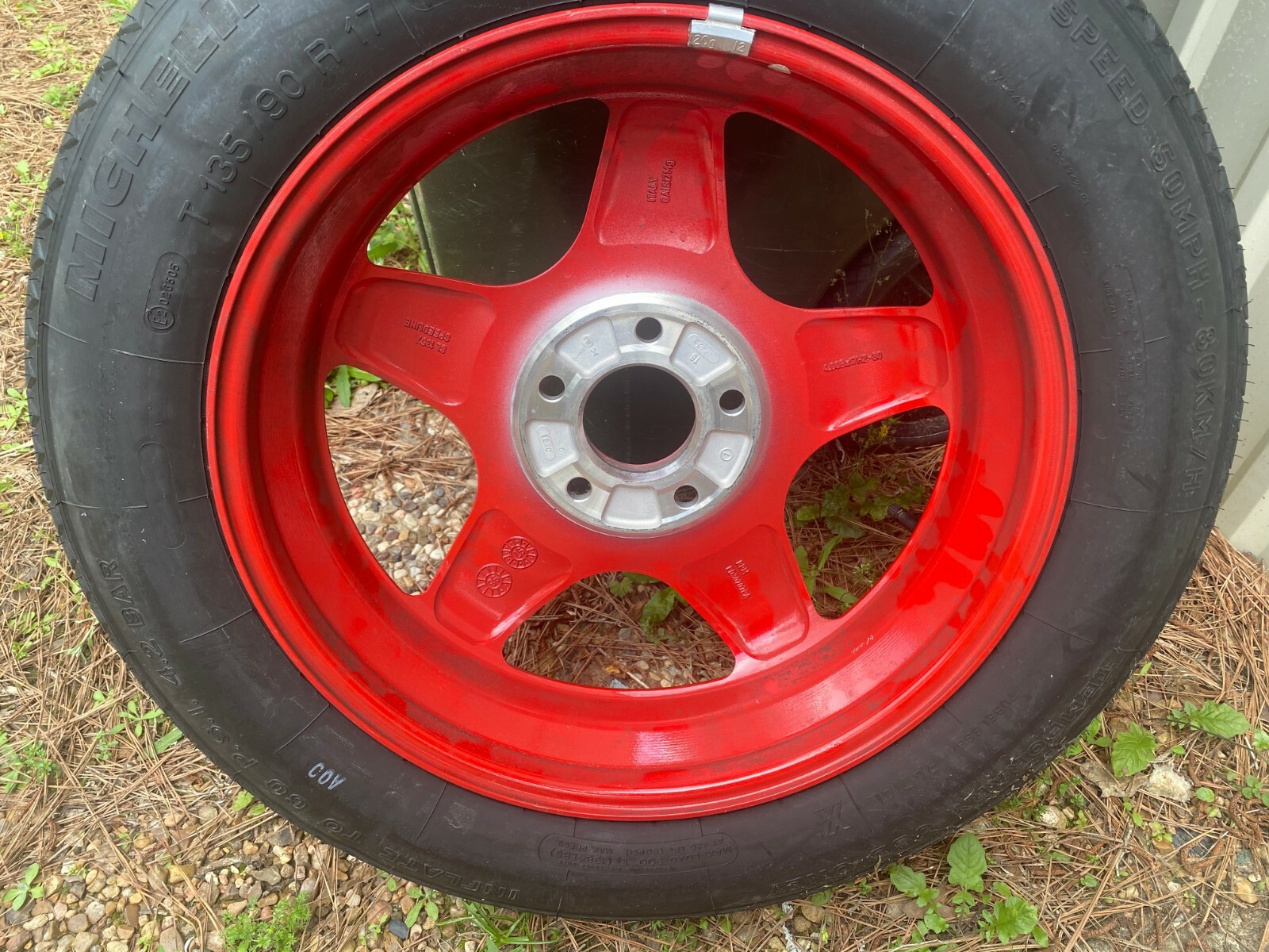 Rolls Royce Silver Seraph Bentley Arnage Space Saver Wheel + 17x4 Tire PD30707PA