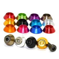 M2 M2.5 M3 M4 M5 M6 M8 Aluminum Alloy Cone Cup Head Washer Fit for Screw & Bolts