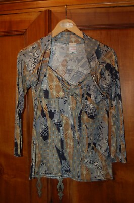 Coconuda Fashion, Women's Jersey, Brown & Black & White, Used