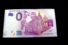 COLONIA SUL RENANO 0 EURO SOUVENIR BANCONOTA COLONIA BANCONOTA MONETA BILLET A