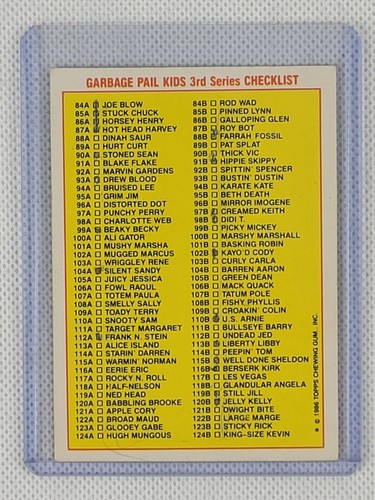 Garbage Pail Kids cards Vintage - Picture 85 of 101