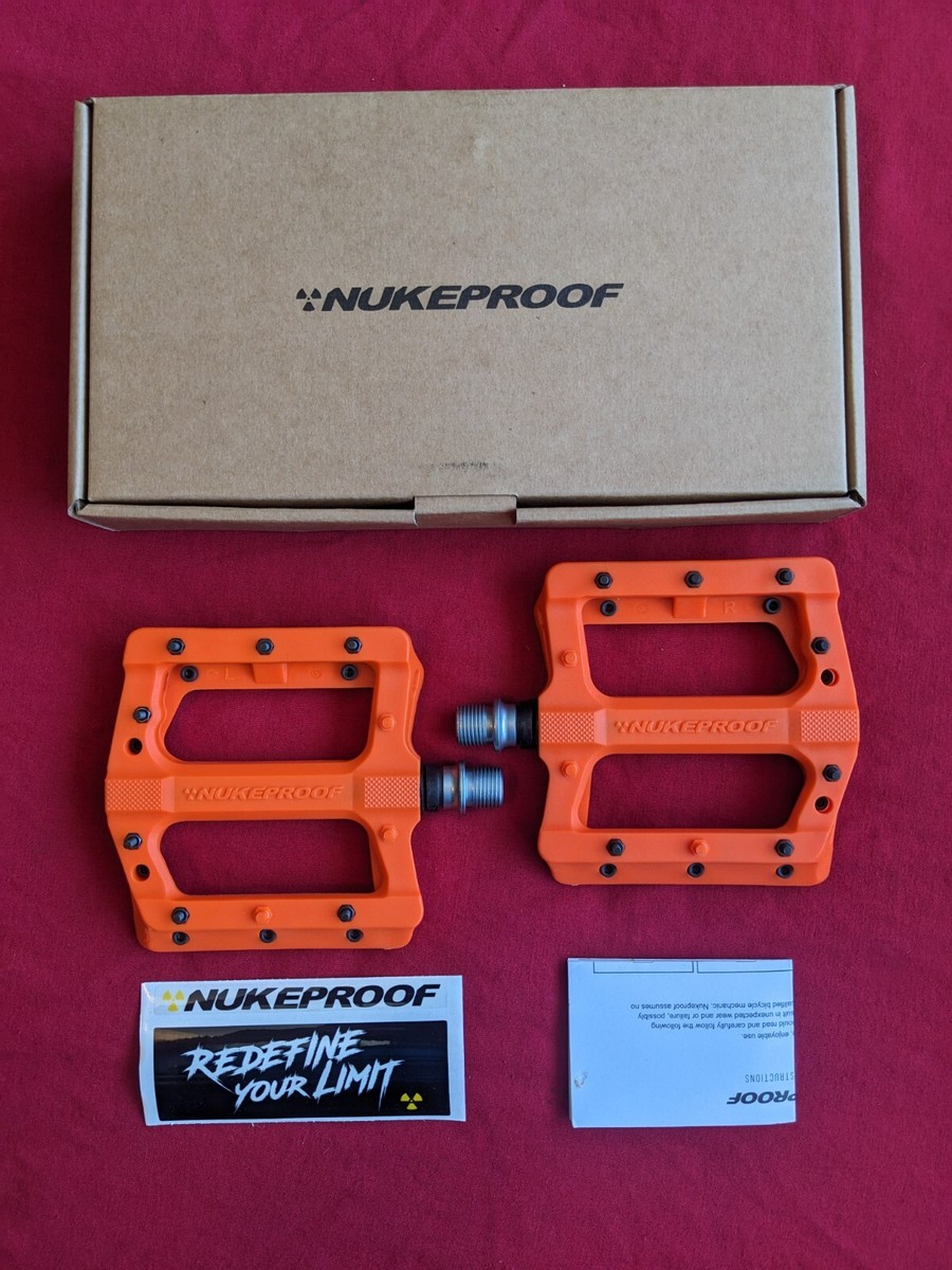 Mountain Bike Pedals Nukeproof Orange Pedals Nukeproof Neutron