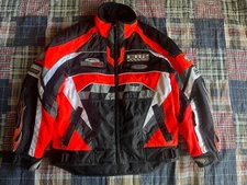 Castle X Jacket Mens Sz XS Racing CR2 Snowmobile Jacket Winter Coat