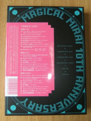 HATSUNE MIKU Magical Mirai 10th Anniversary OFFICIAL ALBUM CD Blu