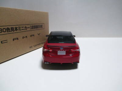 1/30 TOYOTA  CAMRYカラーサンプル 1:30 Toyota CAMRY Hybrid WS Leather Package Color Sample