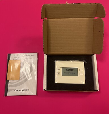 Crestron CHV-TSTATA Almond Color Heating and Cooling Thermostat New Open Box