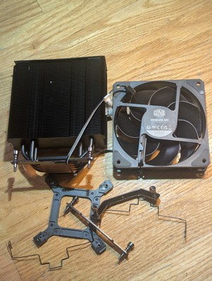 Cooler Master Hyper 212 Black Edition RGB 120mm CPU Air Cooling Fan