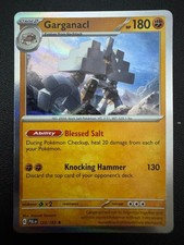 Garganacl - 123/193 - Holo Rare Paldea Evolved - Pokemon - NM