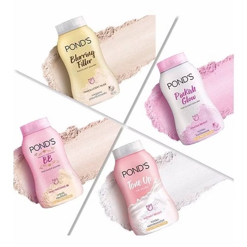 3 Pcs POND'S Pinkish Glow Powder Translucent Facial Powder Brightening & Healthy - Picture 5 of 7